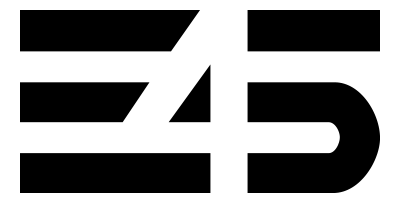 Logotipo E45 Estudio de arquitectura en Bilbao